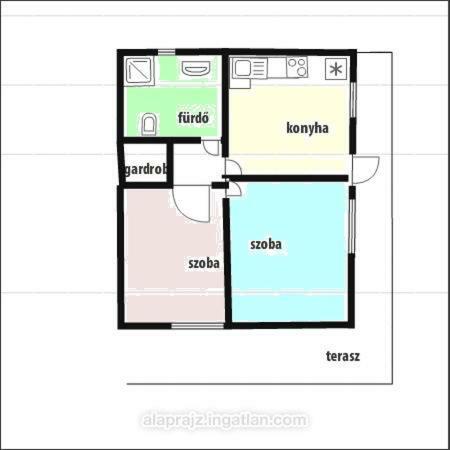 Lelle-Kert Apartman 02 Балатонлелле Экстерьер фото
